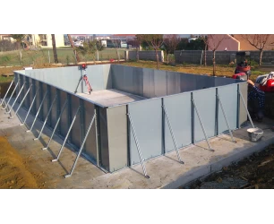 Steel Industrial Panel Pools